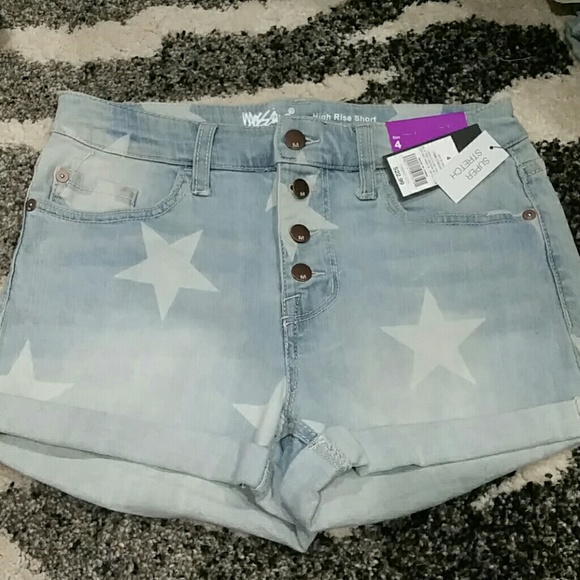 Mossimo Star denim shorts NWT - Picture 4 of 4