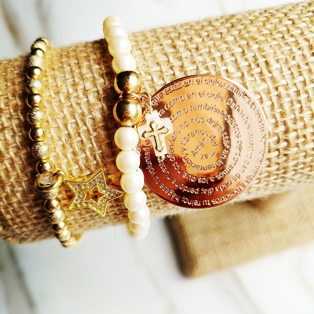 Dainty  rose gold jewelry