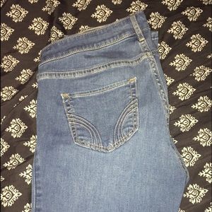 hollister size 11 short jeans