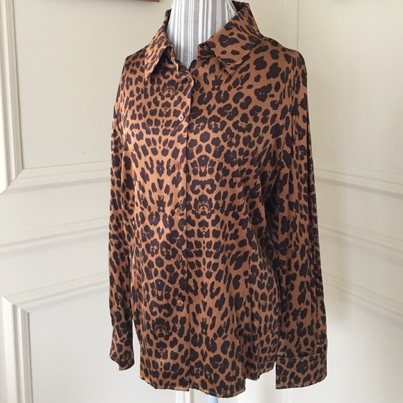 St. John Tops - • St. John Silk Blouse•