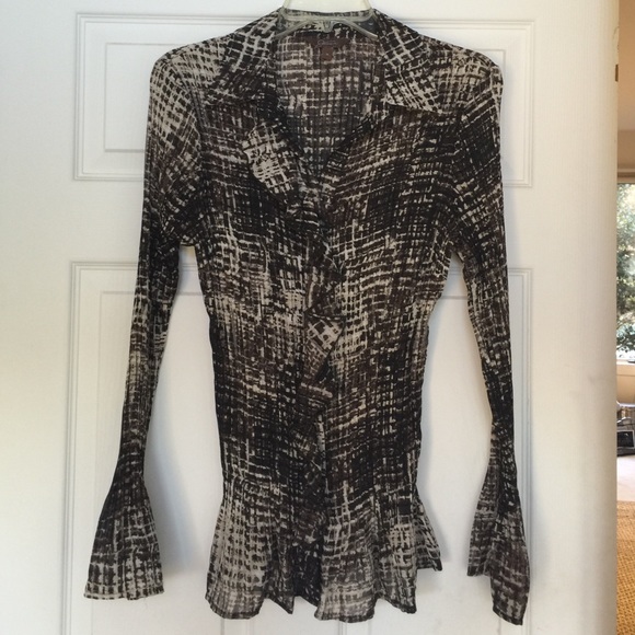 Button down size 16 shirt. Fits a 12  - 14