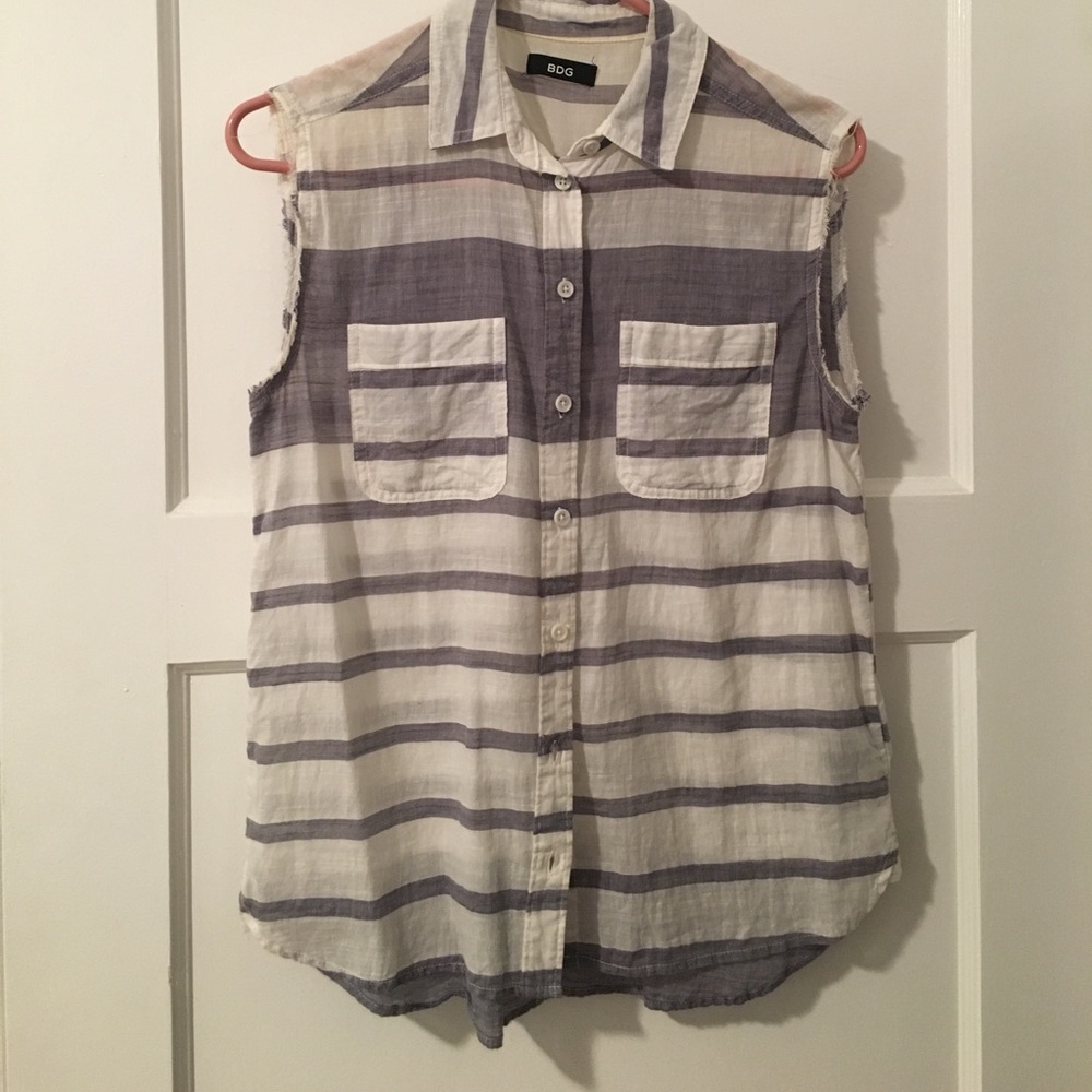 button down tank - Picture 3 of 4