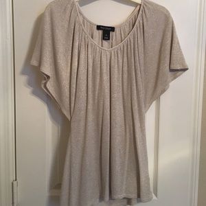Gold, dolman top