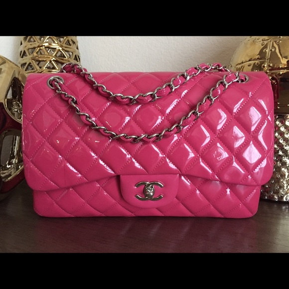 CHANEL Handbags - JUMBO CHANEL HOT PINK