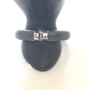 Vince Camuto Black Stone & Silver Bracelet