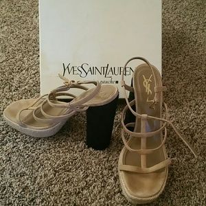 YSL T-STRAP SANDAL