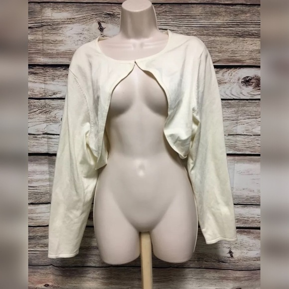 Lane Bryant  18 20 Cropped Cardigan Sweater