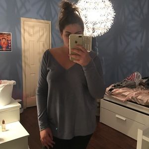 Victoria secret blue sweater.