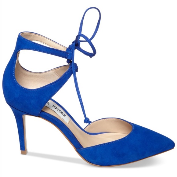 Steve Madden Sammba Pointed Toe Leather Heels