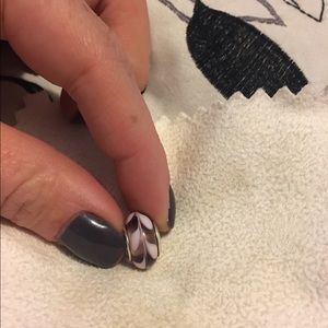 Pandora Pink Swirl Glass bead