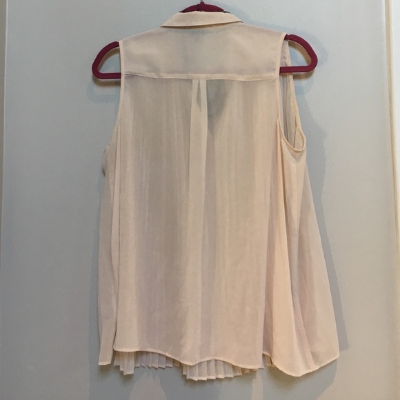 Topshop Crepe Blouse - Picture 5 of 5