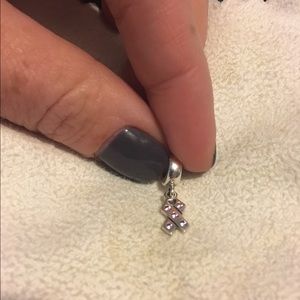 ***retired***  Pandora breast cancer holder/charm
