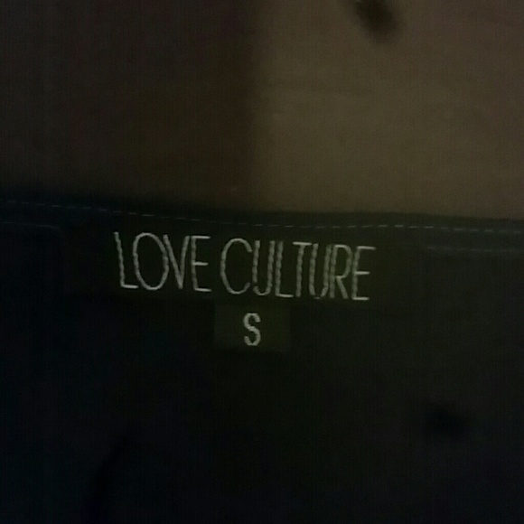 LOVE CULTURE.  High-low jean tanktop - Picture 3 of 3