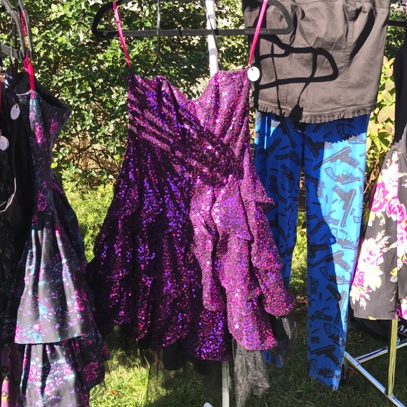 Betsey Johnson Sequin Fit & Flare