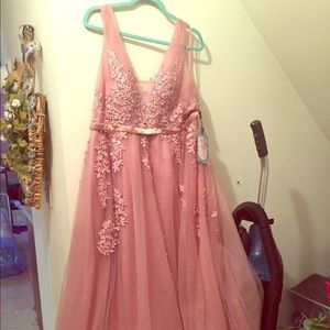 Dusty Rose Bridesmaid Dress