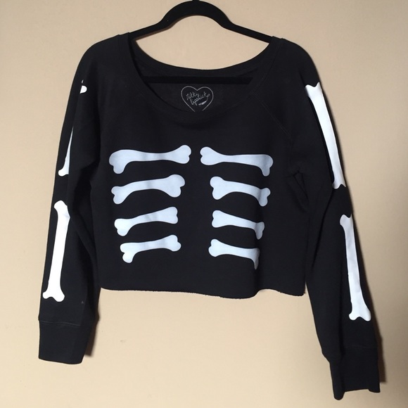 Nikki Lipstick cropped sweater