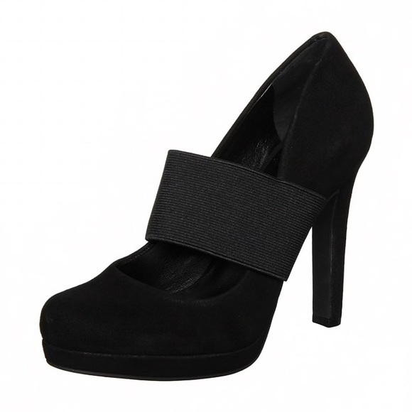 Jessica Simpson Black Suede Heels