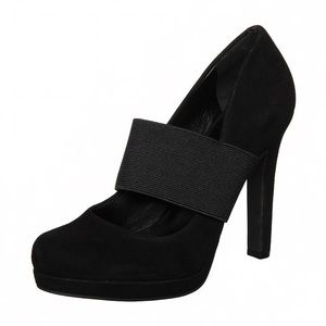 Jessica Simpson Black Suede Heels