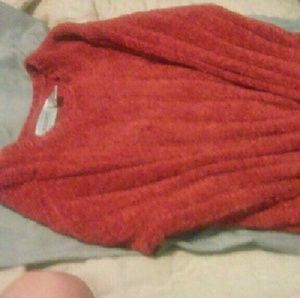 Orange sweatshirt