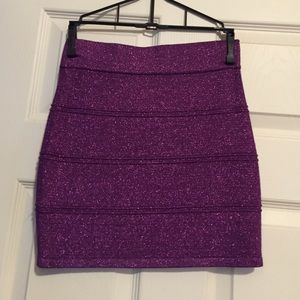 Wow Couture Sparkle Mini Skirt