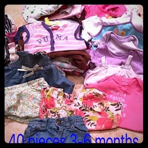 **40 piece 3-6 month lot! Awesome steal!