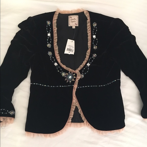 Nanette Lepore Velvet Blazer NWT