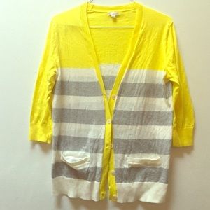 Gap Striped Cardigan