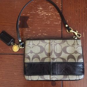 Coach wristlet