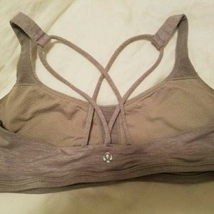 Lululemon Gray Sports bra