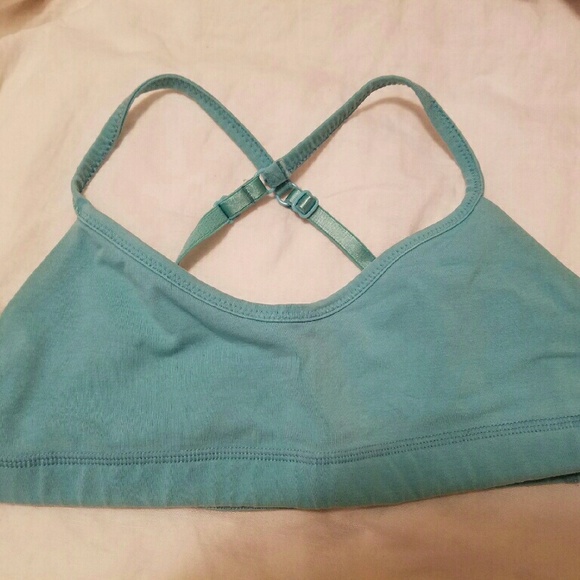 Turquoise lululemon bralette