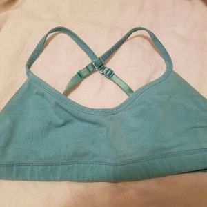 Turquoise lululemon bralette