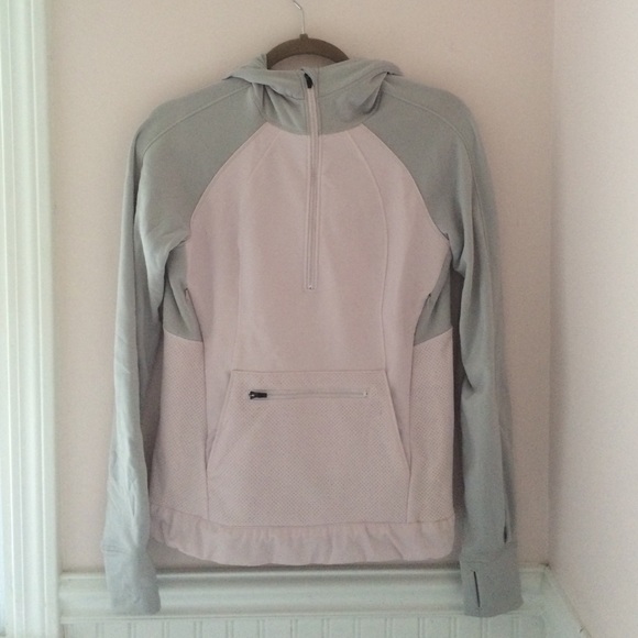 Baby Pink and Gray Lululemon Jacket