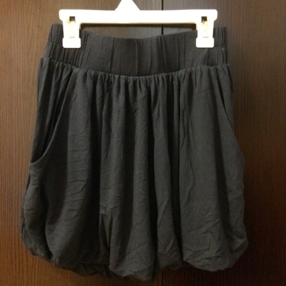 Blue bubbly skirt