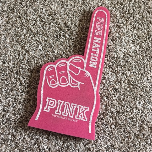 Victoria's Secret PINK hand sign
