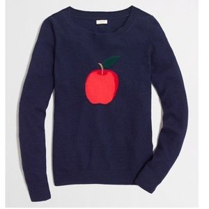 *RESERVED* J.Crew Factory Intarsia Apple Sweater