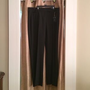 Black boot cut pants