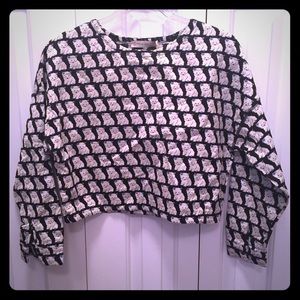 NWT Paul & Joe Sister kitten crop top! 😻