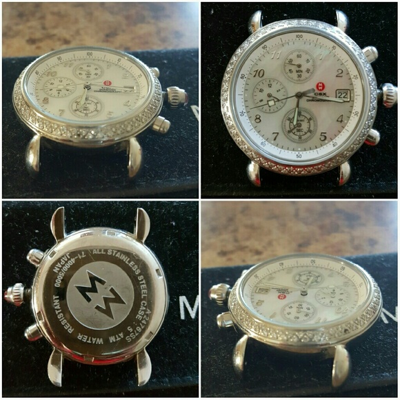 Michele CSX 36mm Watch w/Extra Bands - Picture 3 of 3