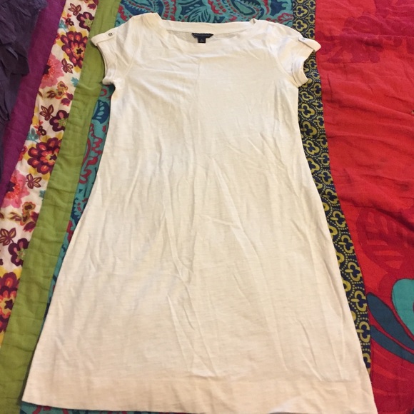 Knee length beige y shirt dress! - Picture 1 of 4