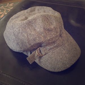 Gray Paperboy Hat