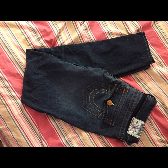 Dark denim true religion jeans
