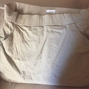 Golf skort Columbia XL tan