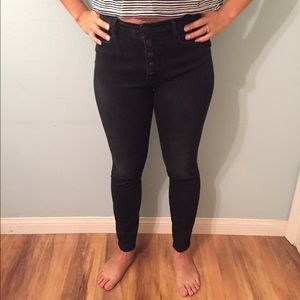 Urban Outfitters Black high waisted jeans