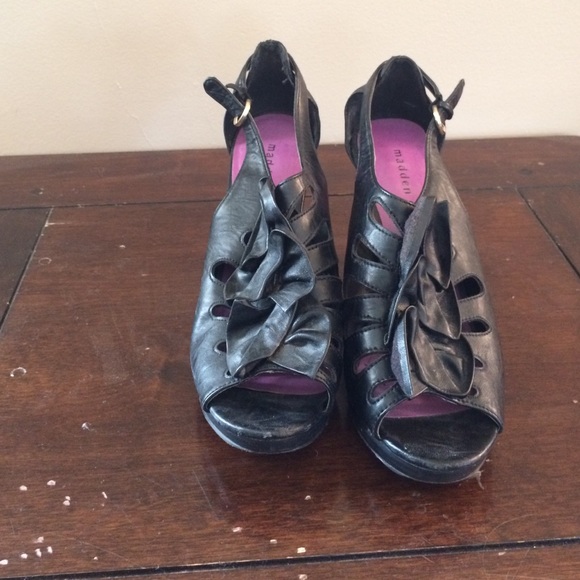 Madden Girl Black Heels - Picture 2 of 3
