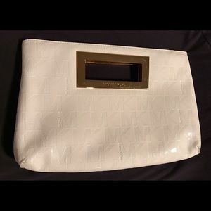 White Michael Kors clutch