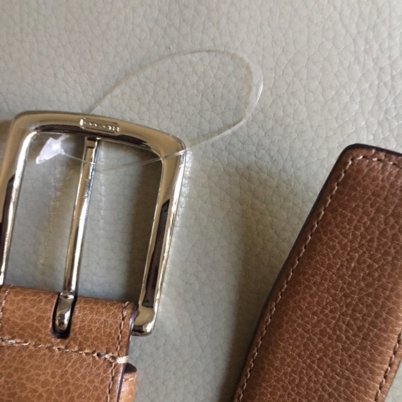 Coach leather belt size 34 - Picture 2 of 4