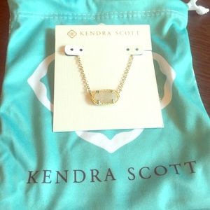 Kendra Scott Elisa Pendant - Iridescent Drusy
