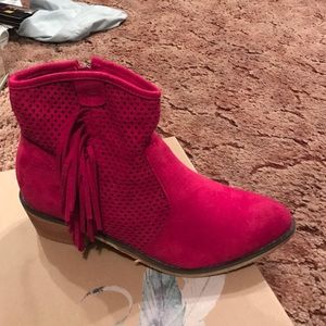 Booties - Red