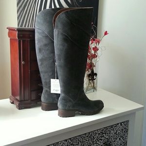 Lucky Brand Gray tall boots