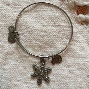 Alex and Ani Snowflake Bangle